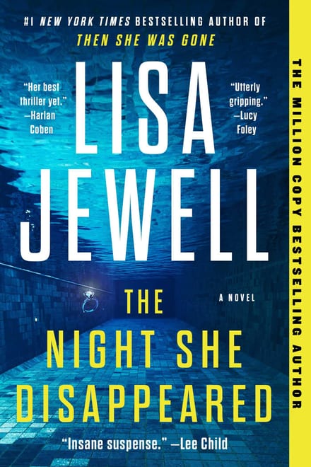 Cover of The Night She Disappeared by Lisa Jewell