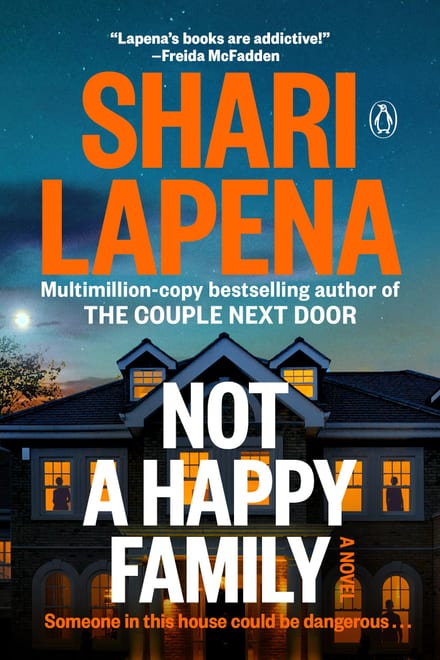 Cover of Not a Happy Family by Shari Lapena
