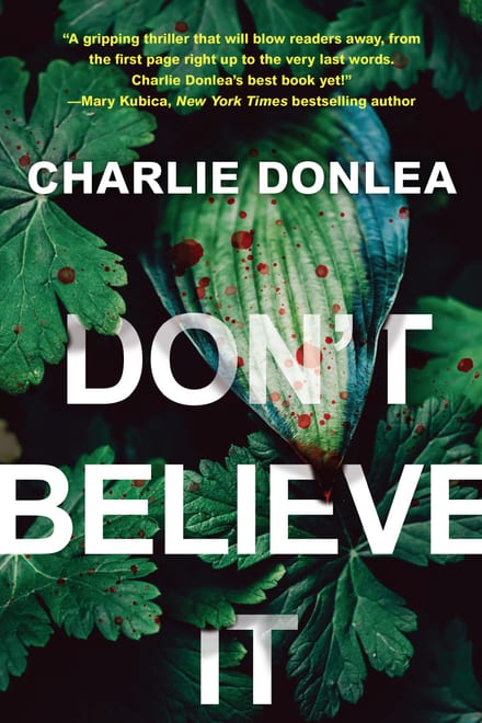 Cover of Don't Believe It by Charlie Donlea