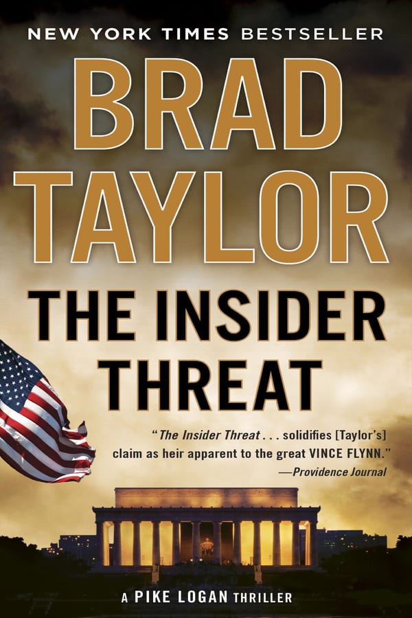 Cover of The Insider Threat by Brad Taylor
