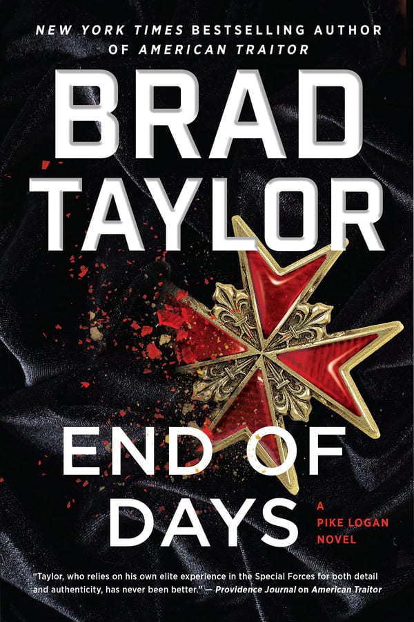 Cover of End of Days by Brad Taylor