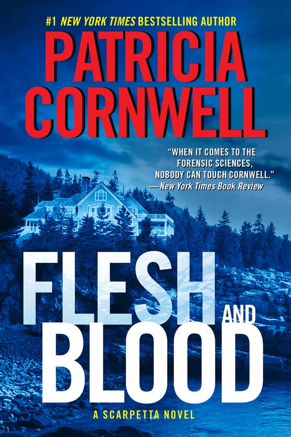 Cover of Flesh and Blood by Patricia Cornwell
