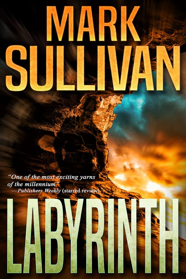 Cover of Labyrinth by Mark T. Sullivan